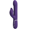 Pretty Love - Zalin Perles Vibrateur Lapin 4 En 1 Violet